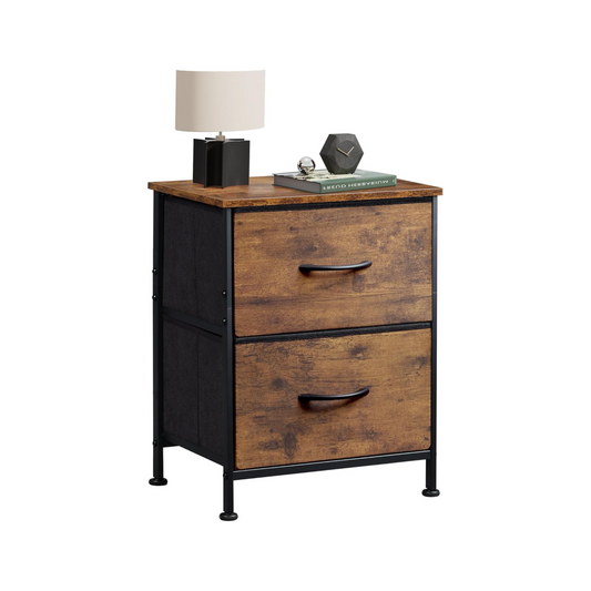 Everwood Signature Aluna – Night Stand for Bedroom, Bed Side Table